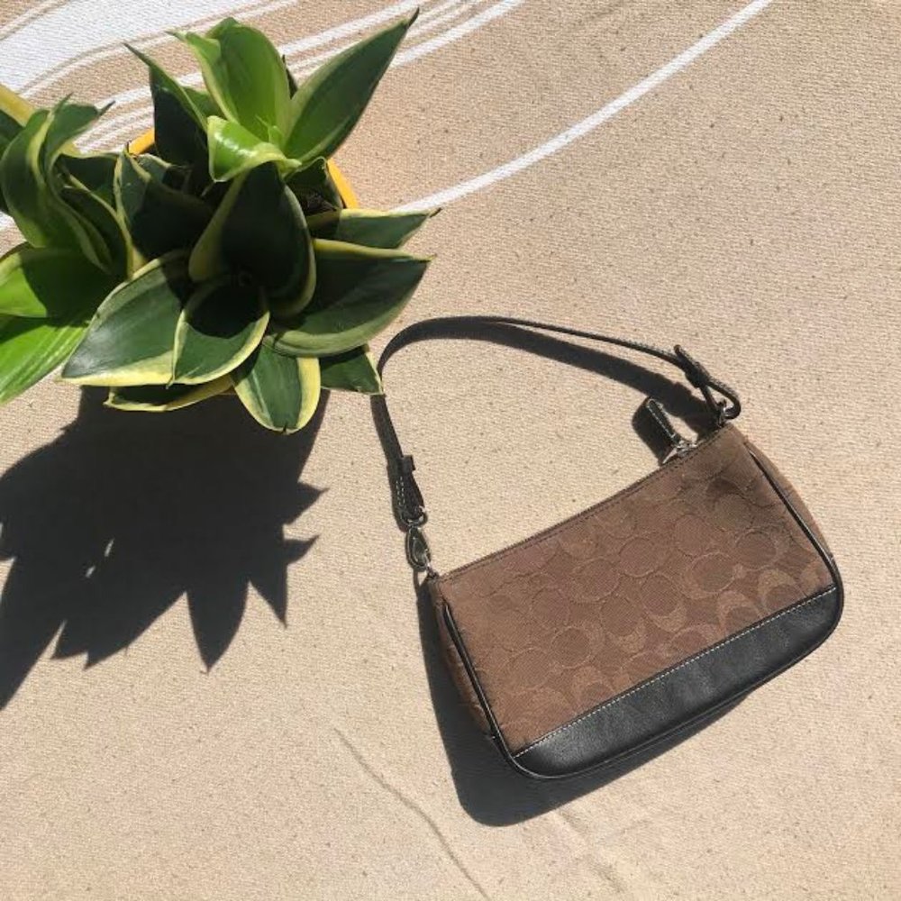 Coach Brown Vintage Logo Handbag